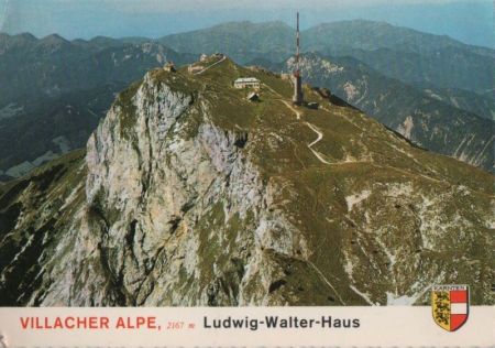 Österreich - Villacher Alpe - Ludwig-Walter-Haus - ca. 1980 Österreich - Villacher Alpe - Ludwig-Walter-Haus - ca. 1980