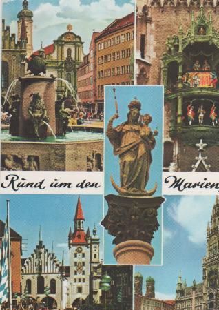 München u.a. Fischbrunnen - ca. 1975 München u.a. Fischbrunnen - ca. 1975