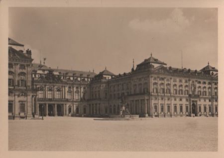 Würzburg - Residenz - ca. 1950 Würzburg - Residenz - ca. 1950