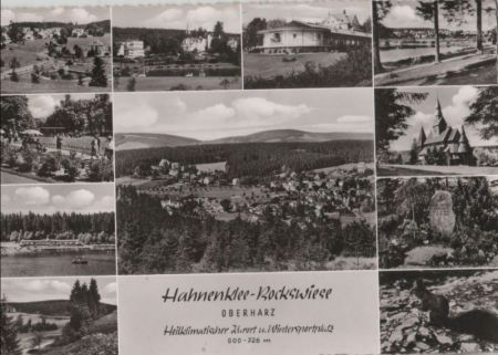 Goslar Hahnenklee - Bockswiese - 1962 Goslar Hahnenklee - Bockswiese - 1962
