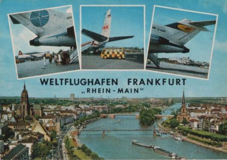 Frankfurt Main - Weltflughafen Rhein-Main - 1975 Frankfurt Main - Weltflughafen Rhein-Main - 1975