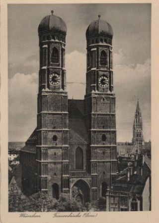 München - Frauenkirche - ca. 1955 München - Frauenkirche - ca. 1955