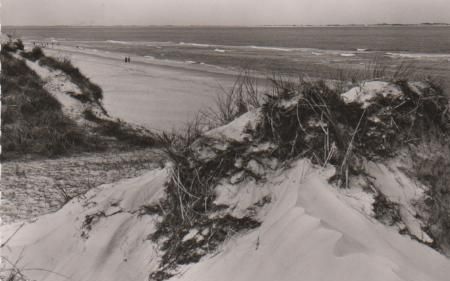 Langeoog - Dünen und Strand - 1961 Langeoog - Dünen und Strand - 1961