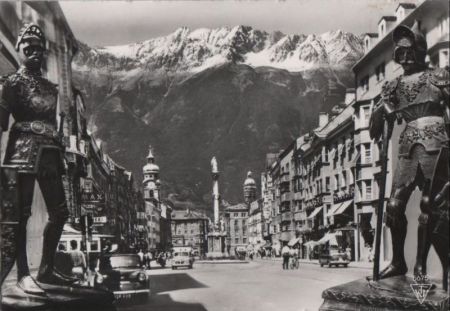 Österreich - Innsbruck - Maria Theresienstraße - ca. 1965 Österreich - Innsbruck - Maria Theresienstraße - ca. 1965