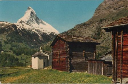 Zermatt - Schweiz - Winkelmatten mit Matterhorn Zermatt - Schweiz - Winkelmatten mit Matterhorn