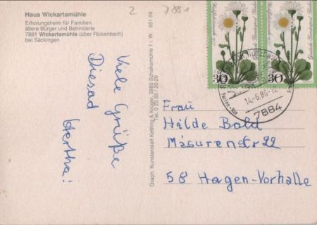 Rickenbach (Hotzenw.) - Haus Wickartsmühle Rickenbach (Hotzenw.) - Haus Wickartsmühle