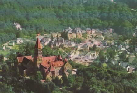 Luxemburg - Clervaux - Vue aerienne - ca. 1975 Luxemburg - Clervaux - Vue aerienne - ca. 1975