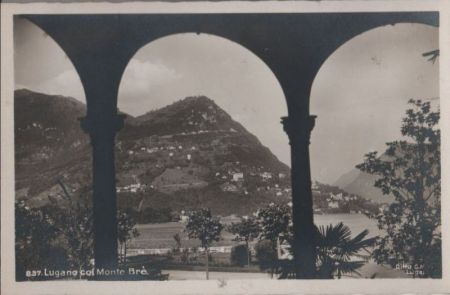 Schweiz - Lugano - col Monte Bre - ca. 1950 Schweiz - Lugano - col Monte Bre - ca. 1950