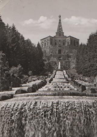 Herkules-Kaskaden in Kassel - 1964 Herkules-Kaskaden in Kassel - 1964