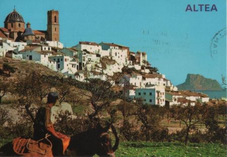 Spanien - Altea - Vista pintoresca - 1988 Spanien - Altea - Vista pintoresca - 1988