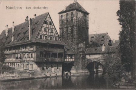 Nürnberg - Henkersteg - 1922 Nürnberg - Henkersteg - 1922