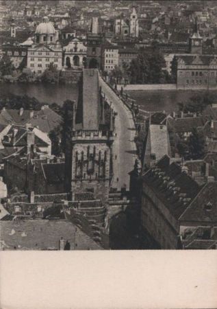 Tschechien - Prag - Praha - Karluv most z ptaci perspektivy - ca. 1965 Tschechien - Prag - Praha - Karluv most z ptaci perspektivy - ca. 1965