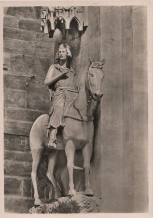Bamberg - Dom, Der Reiter - ca. 1955 Bamberg - Dom, Der Reiter - ca. 1955