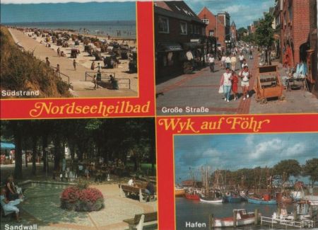 Wyk auf Föhr - u.a. Südstrand - 1995 Wyk auf Föhr - u.a. Südstrand - 1995