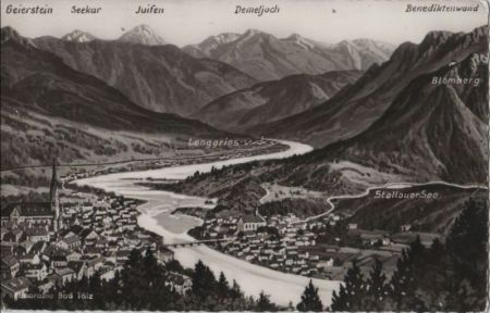 Bad Tölz - Panorama - ca. 1960 Bad Tölz - Panorama - ca. 1960