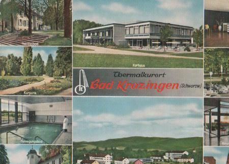 Bad Krozingen u.a. Bewegungsbad - ca. 1965 Bad Krozingen u.a. Bewegungsbad - ca. 1965