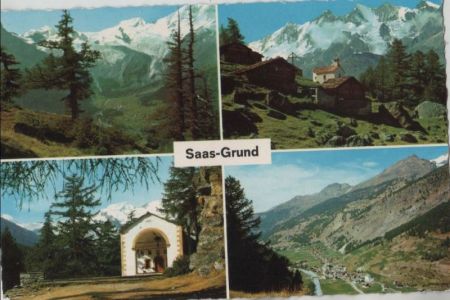 Saas-Grund - Schweiz - 4 Bilder Saas-Grund - Schweiz - 4 Bilder