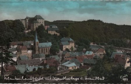 Blankenheim - Jugendburg und Strandbad - 1964 Blankenheim - Jugendburg und Strandbad - 1964