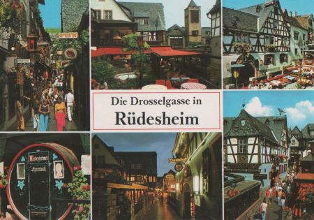 Rüdesheim - Drosselgasse - ca. 1995 Rüdesheim - Drosselgasse - ca. 1995