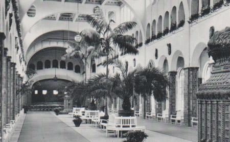 Bad Kissingen - Wandelhalle - ca. 1955 Bad Kissingen - Wandelhalle - ca. 1955