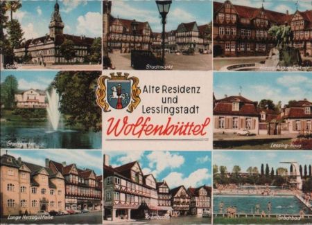 Wolfenbüttel - u.a. Lessing-Haus - 1969 Wolfenbüttel - u.a. Lessing-Haus - 1969