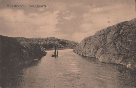 Schweden - Marstrand - Bergsparti - 1912 Schweden - Marstrand - Bergsparti - 1912