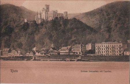 Koblenz, Schloß Stolzenfels - mit Capellen - ca. 1935 Koblenz, Schloß Stolzenfels - mit Capellen - ca. 1935