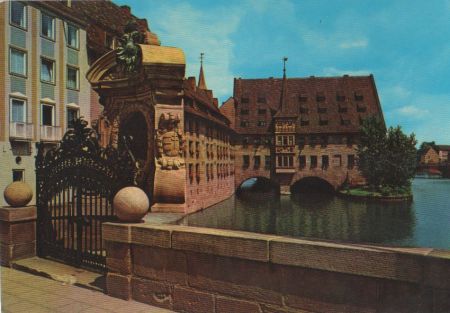 Nürnberg - Heilig-Geist-Spital - 1973 Nürnberg - Heilig-Geist-Spital - 1973