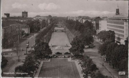 Düsseldorf - Königsallee - ca. 1960 Düsseldorf - Königsallee - ca. 1960