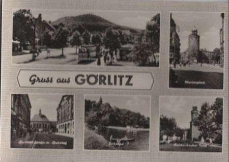 Görlitz - u.a. Marienplatz - ca. 1965 Görlitz - u.a. Marienplatz - ca. 1965