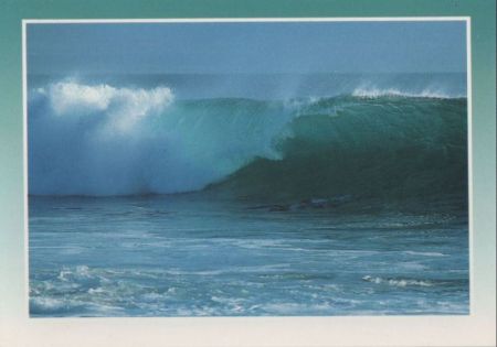Große Welle am Meer - ca. 1990 Große Welle am Meer - ca. 1990
