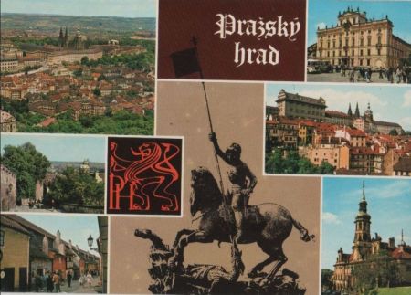 Tschechien - Prag, Burg - mit 7 Bildern - ca. 1980 Tschechien - Prag, Burg - mit 7 Bildern - ca. 1980