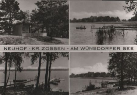 Zossen-Neuhof - mit 4 Bildern - 1984 Zossen-Neuhof - mit 4 Bildern - 1984