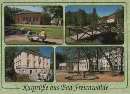 Bad Freienwalde - 4 Bilder Bad Freienwalde - 4 Bilder