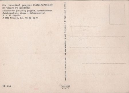 Wiesen - Österreich - Pension Traunsteinblick Wiesen - Österreich - Pension Traunsteinblick