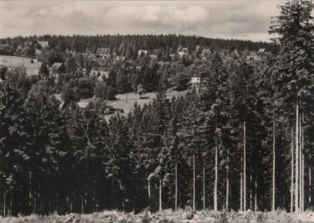 Altenberg-Bärenburg - Ortsteil Oberbärenburg - 1971 Altenberg-Bärenburg - Ortsteil Oberbärenburg - 1971