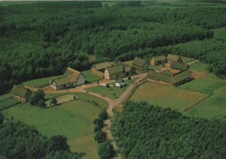 Mechernich-Kommern - Baugruppe, Luftaufnahme - ca. 1985 Mechernich-Kommern - Baugruppe, Luftaufnahme - ca. 1985