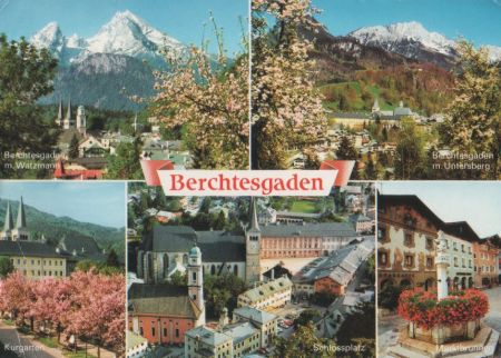 Berchtesgaden - u.a. Marktbrunnen - 1994 Berchtesgaden - u.a. Marktbrunnen - 1994