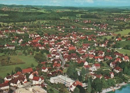 Wasserburg Bodensee Luftbild - 1977 Wasserburg Bodensee Luftbild - 1977