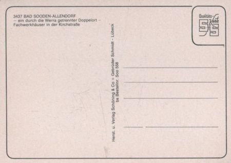 Bad Sooden-Allendorf - Kirchstraße Bad Sooden-Allendorf - Kirchstraße