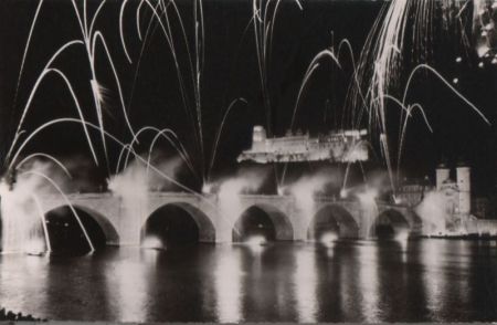 Heidelberg - Schloßbeleuchtung - ca. 1960 Heidelberg - Schloßbeleuchtung - ca. 1960