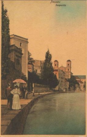 Passau - Innpartie - ca. 1920 Passau - Innpartie - ca. 1920