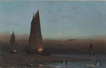 Segelboote in der Nacht Segelboote in der Nacht