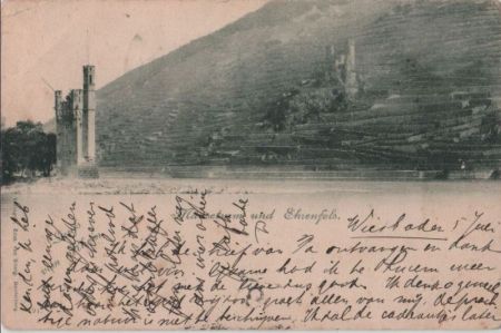 Kaub - Ehrenfels und Mäuseturm Kaub - Ehrenfels und Mäuseturm