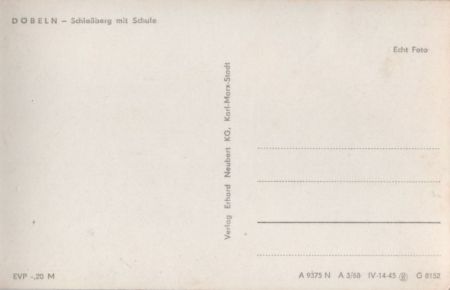 Döbeln - Schloßberg mit Schule Döbeln - Schloßberg mit Schule