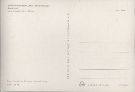 Rudolstadt - Volkskundemuseum, Unterhaseler Haus