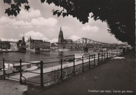 Frankfurt Main - Partie am Main Frankfurt Main - Partie am Main