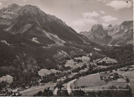 Ramsau bei Berchtesgaden - Blick vom Soleitungsweg Ramsau bei Berchtesgaden - Blick vom Soleitungsweg