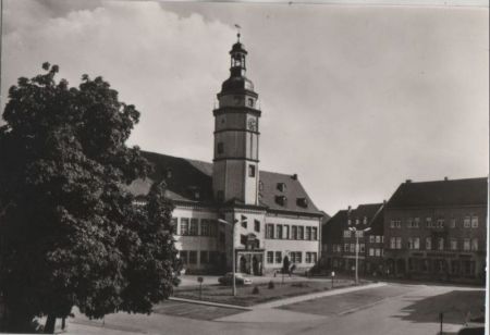 Pegau - Markt mit Rathaus Pegau - Markt mit Rathaus
