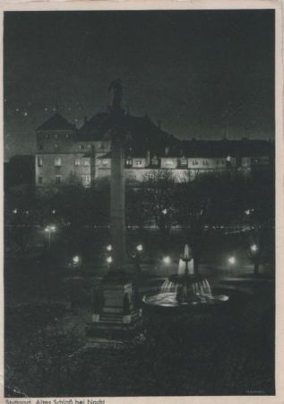 Stuttgart - Altes Schloss bei Nacht Stuttgart - Altes Schloss bei Nacht